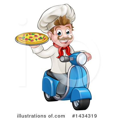 Royalty-Free (RF) Chef Clipart Illustration by AtStockIllustration - Stock Sample #1434319