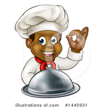 Royalty-Free (RF) Chef Clipart Illustration by AtStockIllustration - Stock Sample #1445931