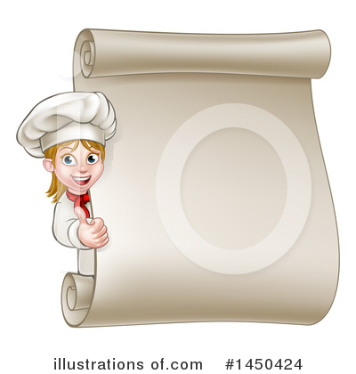 Royalty-Free (RF) Chef Clipart Illustration by AtStockIllustration - Stock Sample #1450424