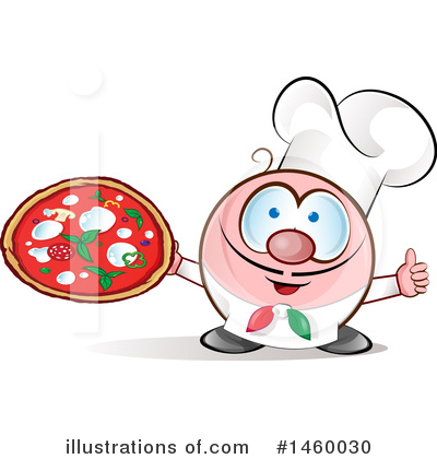 Pizza Clipart #1460030 by Domenico Condello