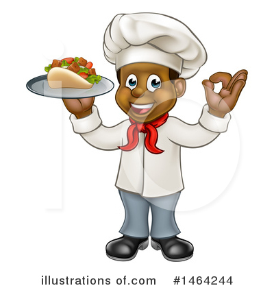 Royalty-Free (RF) Chef Clipart Illustration by AtStockIllustration - Stock Sample #1464244