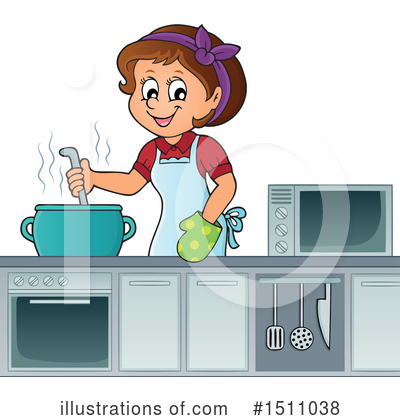 Kitchen Clipart #1511038 by visekart