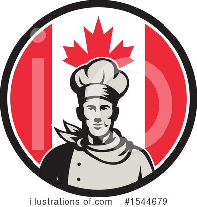 Royalty-Free (RF) Chef Clipart Illustration by patrimonio - Stock Sample #1544679