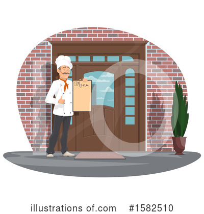 Royalty-Free (RF) Chef Clipart Illustration by Vector Tradition SM - Stock Sample #1582510