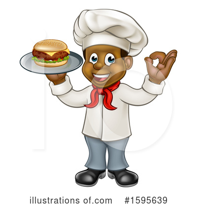 Royalty-Free (RF) Chef Clipart Illustration by AtStockIllustration - Stock Sample #1595639