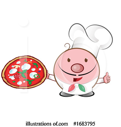 Pizza Clipart #1683795 by Domenico Condello