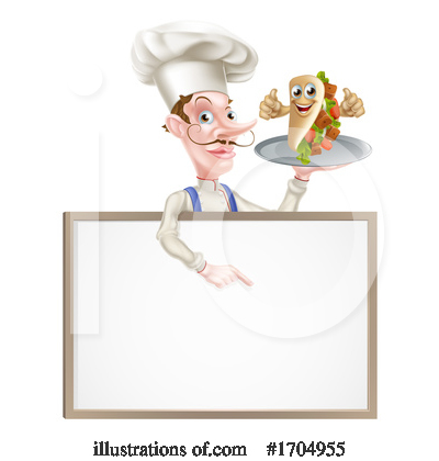 Kebab Clipart #1704955 by AtStockIllustration