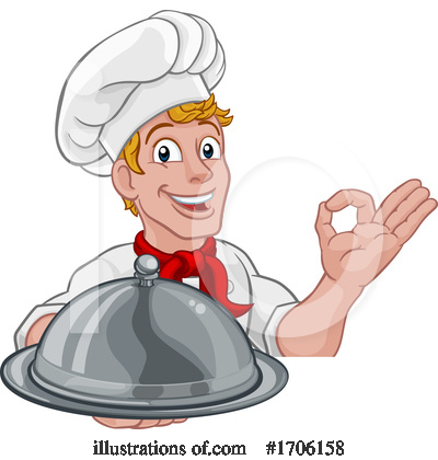 Royalty-Free (RF) Chef Clipart Illustration by AtStockIllustration - Stock Sample #1706158