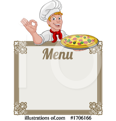 Royalty-Free (RF) Chef Clipart Illustration by AtStockIllustration - Stock Sample #1706166