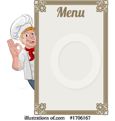 Royalty-Free (RF) Chef Clipart Illustration by AtStockIllustration - Stock Sample #1706167