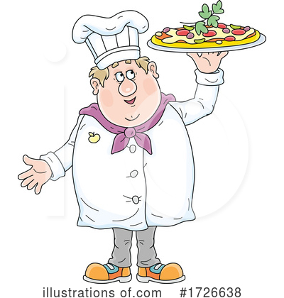 Royalty-Free (RF) Chef Clipart Illustration by Alex Bannykh - Stock Sample #1726638