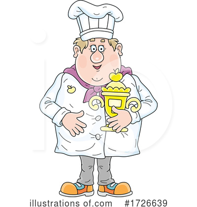 Royalty-Free (RF) Chef Clipart Illustration by Alex Bannykh - Stock Sample #1726639