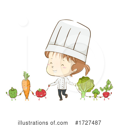 Royalty-Free (RF) Chef Clipart Illustration by BNP Design Studio - Stock Sample #1727487