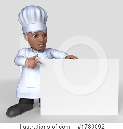 Royalty-Free (RF) Chef Clipart Illustration by KJ Pargeter - Stock Sample #1730092