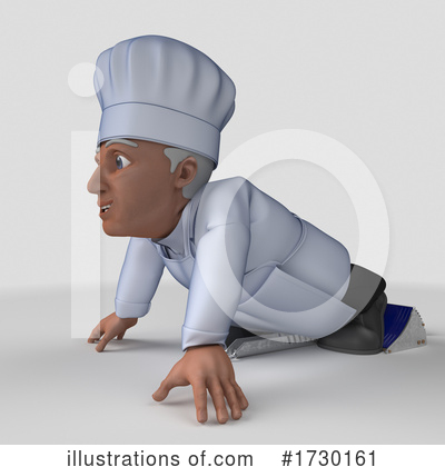 Royalty-Free (RF) Chef Clipart Illustration by KJ Pargeter - Stock Sample #1730161
