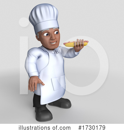 Royalty-Free (RF) Chef Clipart Illustration by KJ Pargeter - Stock Sample #1730179
