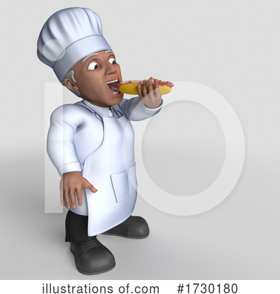 Royalty-Free (RF) Chef Clipart Illustration by KJ Pargeter - Stock Sample #1730180