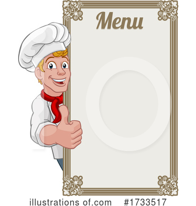 Royalty-Free (RF) Chef Clipart Illustration by AtStockIllustration - Stock Sample #1733517