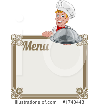 Royalty-Free (RF) Chef Clipart Illustration by AtStockIllustration - Stock Sample #1740443