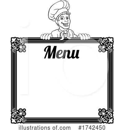 Royalty-Free (RF) Chef Clipart Illustration by AtStockIllustration - Stock Sample #1742450