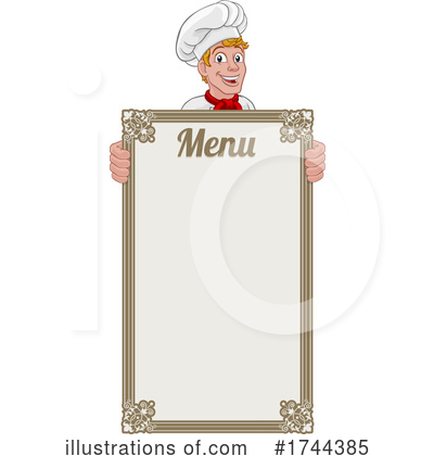 Royalty-Free (RF) Chef Clipart Illustration by AtStockIllustration - Stock Sample #1744385