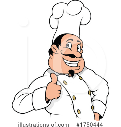 Royalty-Free (RF) Chef Clipart Illustration by dero - Stock Sample #1750444