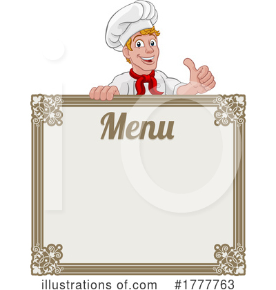 Royalty-Free (RF) Chef Clipart Illustration by AtStockIllustration - Stock Sample #1777763