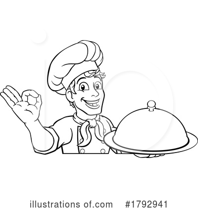 Royalty-Free (RF) Chef Clipart Illustration by AtStockIllustration - Stock Sample #1792941