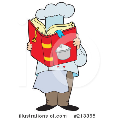 Royalty-Free (RF) Chef Clipart Illustration by visekart - Stock Sample #213365
