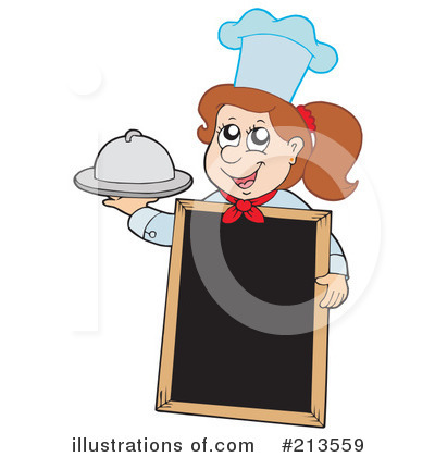 Royalty-Free (RF) Chef Clipart Illustration by visekart - Stock Sample #213559