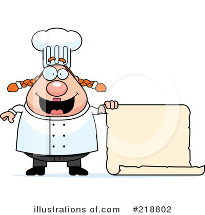 Royalty-Free (RF) Chef Clipart Illustration by Cory Thoman - Stock Sample #218802