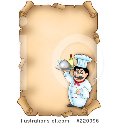 Royalty-Free (RF) Chef Clipart Illustration by visekart - Stock Sample #220996