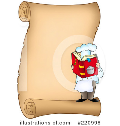 Royalty-Free (RF) Chef Clipart Illustration by visekart - Stock Sample #220998