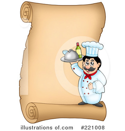 Royalty-Free (RF) Chef Clipart Illustration by visekart - Stock Sample #221008