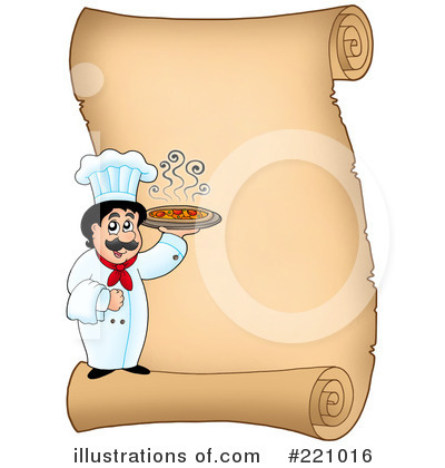 Royalty-Free (RF) Chef Clipart Illustration by visekart - Stock Sample #221016