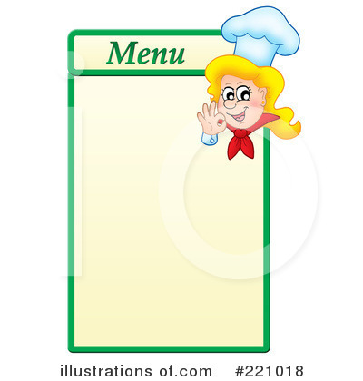Royalty-Free (RF) Chef Clipart Illustration by visekart - Stock Sample #221018