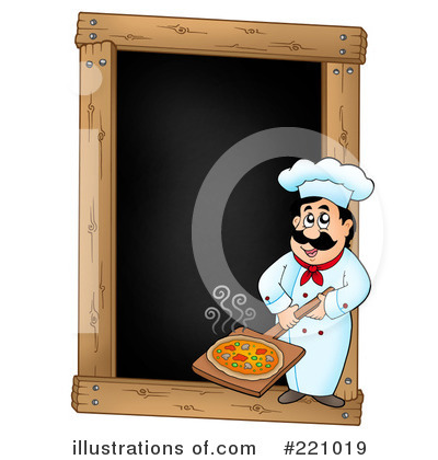 Royalty-Free (RF) Chef Clipart Illustration by visekart - Stock Sample #221019