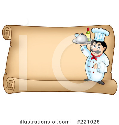 Royalty-Free (RF) Chef Clipart Illustration by visekart - Stock Sample #221026