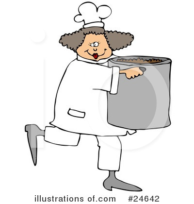 Royalty-Free (RF) Chef Clipart Illustration by djart - Stock Sample #24642