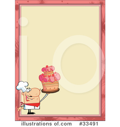 Birthday Cake Clipart #33491 by Hit Toon