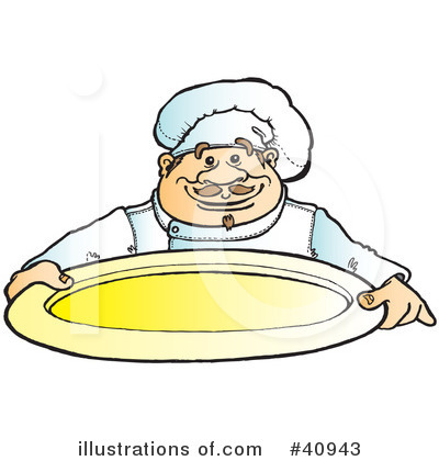 Royalty-Free (RF) Chef Clipart Illustration by Snowy - Stock Sample #40943