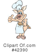 Chef Clipart #42390 by Dennis Holmes Designs