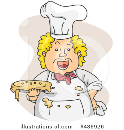 Royalty-Free (RF) Chef Clipart Illustration by BNP Design Studio - Stock Sample #436926