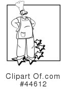 Chef, Clipart #44612 by MilsiArt