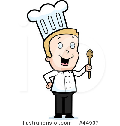 Royalty-Free (RF) Chef Clipart Illustration by Cory Thoman - Stock Sample #44907