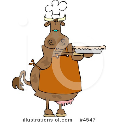 Royalty-Free (RF) Chef Clipart Illustration by djart - Stock Sample #4547