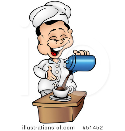 Royalty-Free (RF) Chef Clipart Illustration by dero - Stock Sample #51452