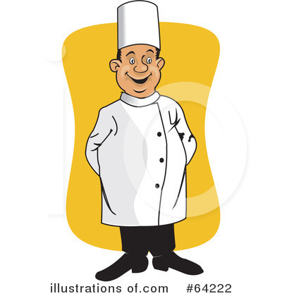 Royalty-Free (RF) Chef Clipart Illustration by David Rey - Stock Sample #64222