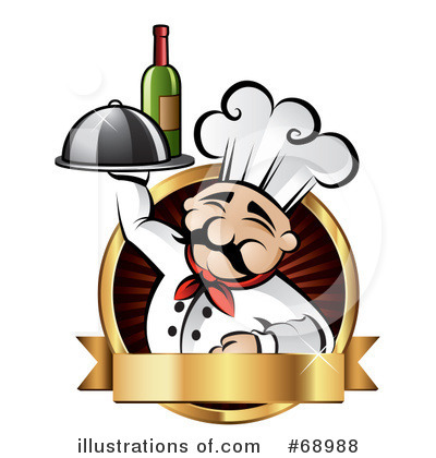 Royalty-Free (RF) Chef Clipart Illustration by TA Images - Stock Sample #68988