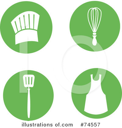 Royalty-Free (RF) Chef Clipart Illustration by Monica - Stock Sample #74557
